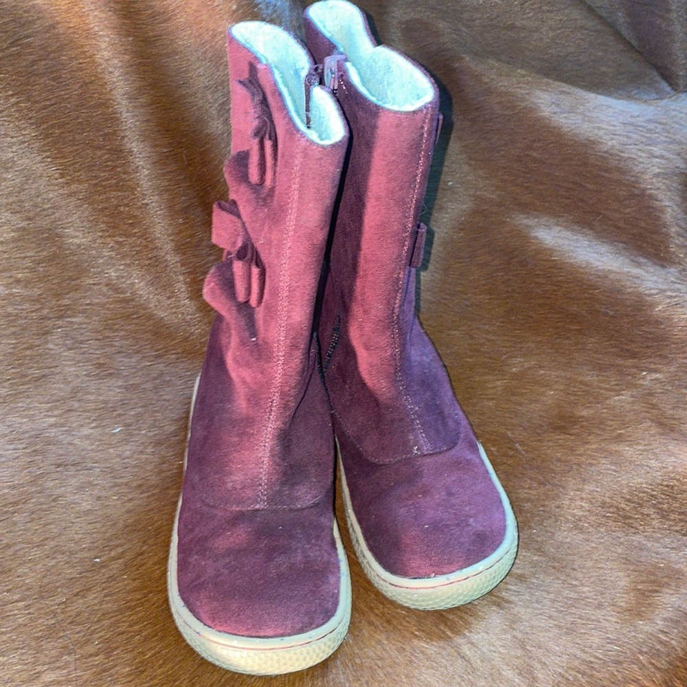 Maroon/Burgundy Livi & Luca Boots size 12